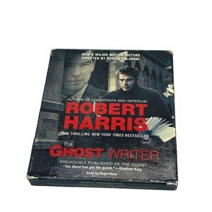 The Ghost Writer 5 CD audiobook Robert Harris